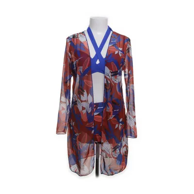 Badset (Röd, Flerfärgad) från Shein Elastan, Polyester