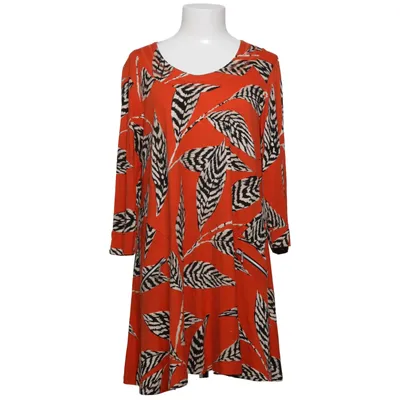 Dress (Red, Multicolored) from Kanok Elastane, Viscose