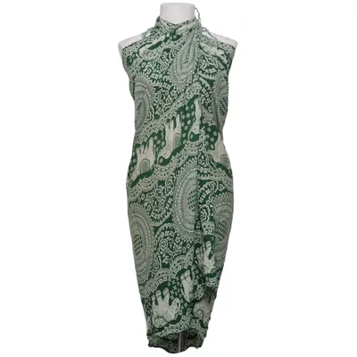 Sarong (Green, Beige)