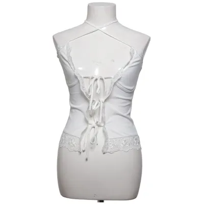 Tanktop (Romantic Rib Lace Top) van Nelly Elastaan, Polyester, Viscose