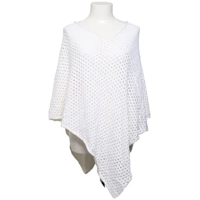 Poncho (Wit) van Hampton Republic Katoen, Polyamide, Viscose