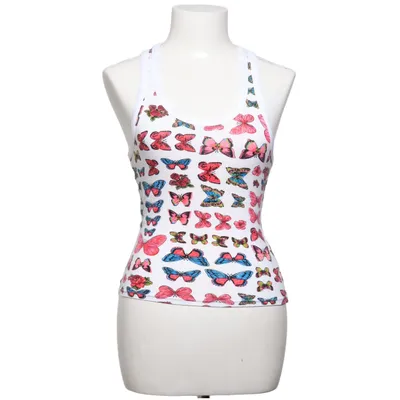 Tanktop  (Hvid, Flerfarvet) fra Bik Bok