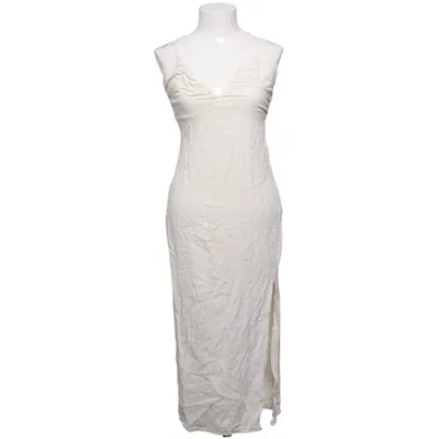 Maxi jurk (Beige) van Pink Woman Linnen, Viscose