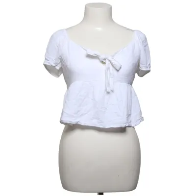 Haut (Blanc) de Hollister Polyester, Viscose