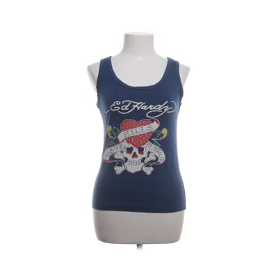 Tanktop (Blauw) van Ed Hardy