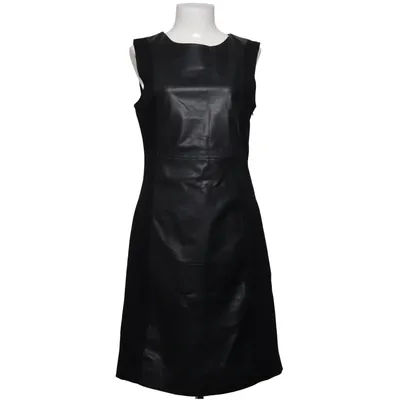 Leather dress (Black) from Karl Lagerfeld Elastane, Leather, Polyamide, Polyester, Viscose