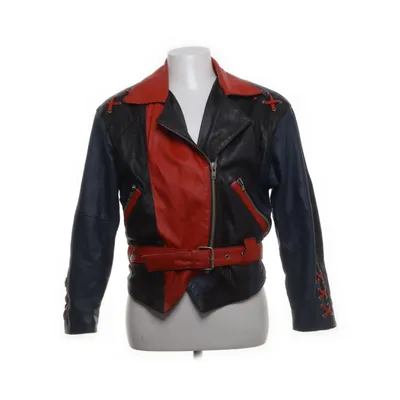 Leather jacket (Red, Black, Blue) Leather