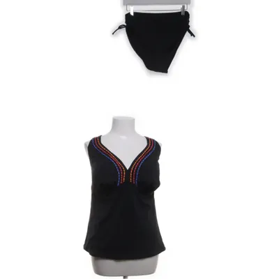 Tankini (Noir, Multicolore) de Ulla Popken Élasthane, Polyamide