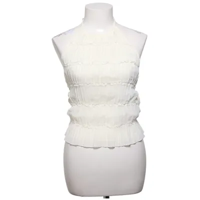 Halternecktopp (Vit) från Gina Tricot Återvunnen polyester