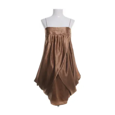 Klänning (Beige) från Designers Remix Collection Acetat, Silke