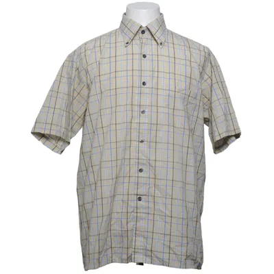 Korte mouwen shirt (Beige, Blauw, Groen) van Atlant Katoen, Polyester