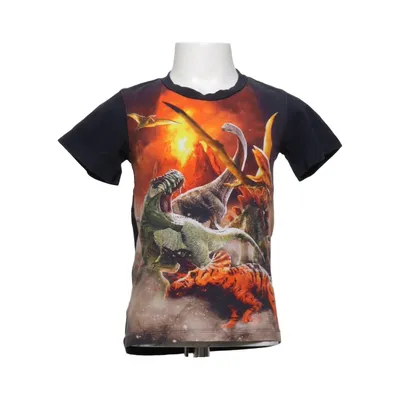 T-shirt (Noir, Multicolore) de Nature Planet Élasthane, Coton biologique