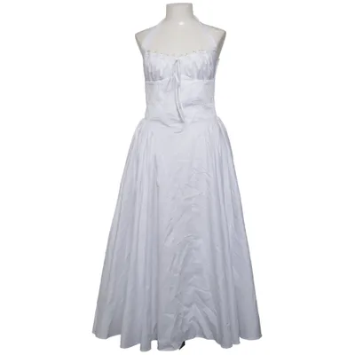 Robe dos-nu (Blanc) de House of CB Coton, Élasthane, Polyamide