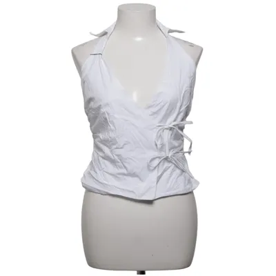 Haut dos-nu (Blanc) de Zara Coton