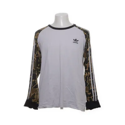 Långärmad t-shirt (Vit, Flerfärgad) från Adidas Bomull