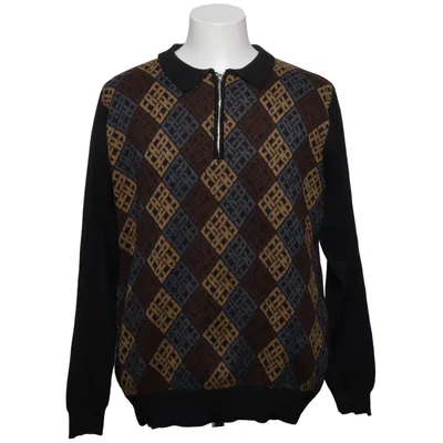 Strickpullover (Schwarz, Braun, Gelb) von Fucking Awesome Polyester