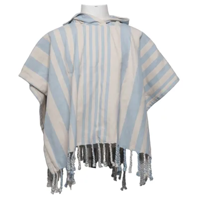 Badponcho (Blauw, Beige) van Liewood Organisch katoen
