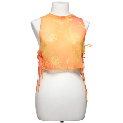Crop top (Oranje, Geel, Meerkleurig) van Bershka