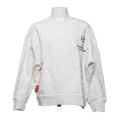 Sweatshirt (Blanc) de Champion's League Coton, Élasthane