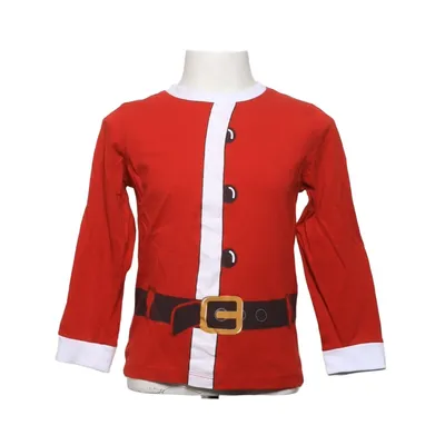 Lange mouwen shirt (Rood, Wit, Zwart) van Christmas Crossbow Katoen