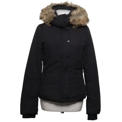 Vinterjakke (Sort) fra H&M Akryl, Polyester
