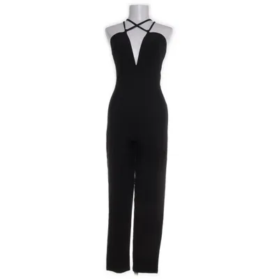 Jumpsuit (Black) from MW Make Way Polyester, Viscose, Elastane