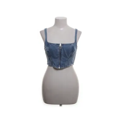 Crop top (Blå) fra Lee x H&M Bomuld