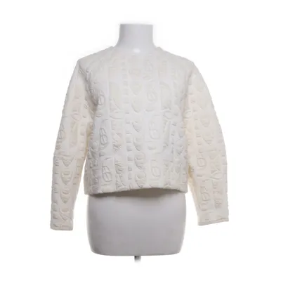Sweater (White, Beige) from Nanushka Polyester, Cotton, Elastane