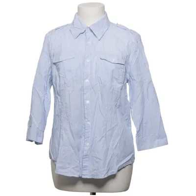 Skjorta (Blå, Vit) från Brandtex Bomull