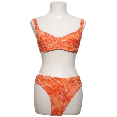 Bikini (Orange, Multicolore) de Lycra Élasthane, Polyamide, Polyester