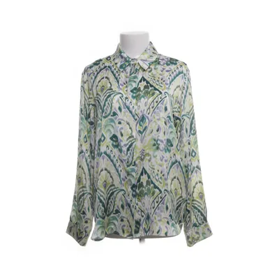 Skjorta (Flerfärgad, Vit, Grön) från Zara Polyester