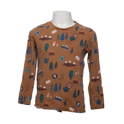 T-shirt à manches longues (Marron, Multicolore) de Tu