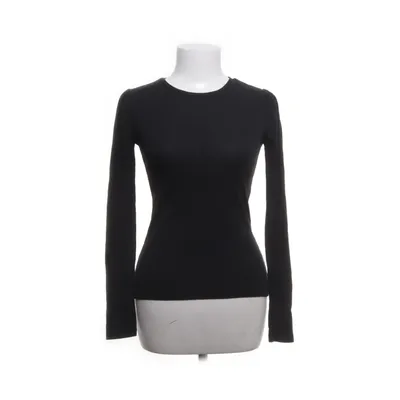 Lange mouwen shirt (Zwart) van Pieces Katoen, Elastaan