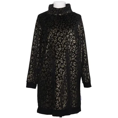 Dress (Black, Gold) from Mont Chalet Polyester