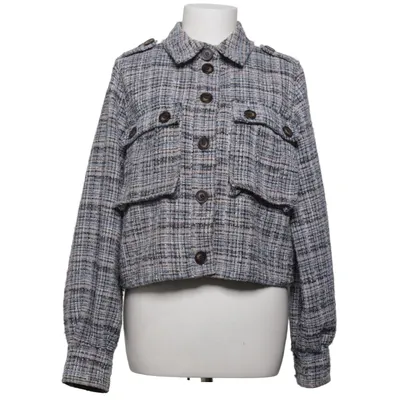 Jakke (Blå, Grå, Flerfarvet) fra Co'Couture Elastan, Polyester