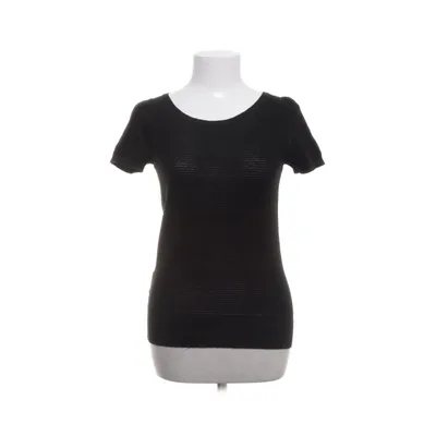 Top (Black) from Ann Taylor Loft Cotton, Linen, Nylon
