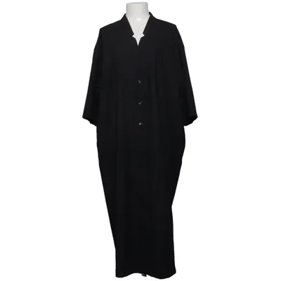 Robe chemise (Noir) de Liebling Élasthane, Polyester, Laine