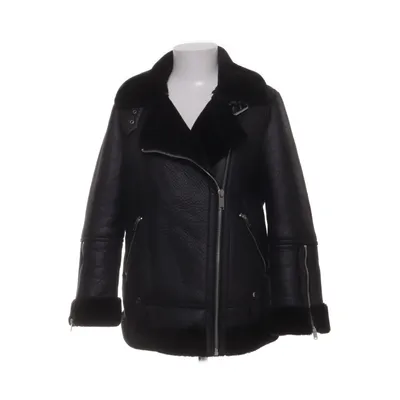 Shearlingjacka (Svart) från Topshop Petite Pälsimitation, Polyester