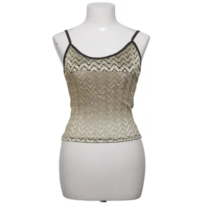 Tanktop  (Guld, Sort) fra Lu Lu Fl'h Elastan, Polyester