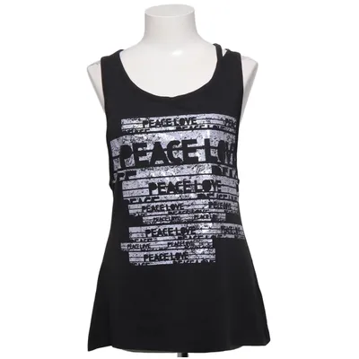 Tank Top (Black) from Zumba Cotton, Polyester