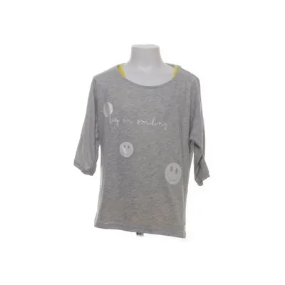 Lange mouwen shirt (Grijs, Geel) van A Punto. Katoen, Elastaan