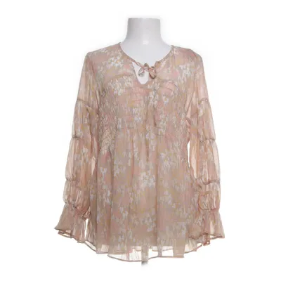 Knytblus (Beige, Rosa, Flerfärgad) från Rue de Femme