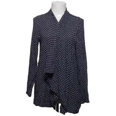 Blouse portefeuille (Bleu, Blanc) de Compania Fantastica Viscose