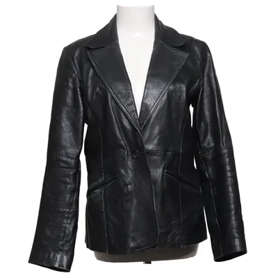 Blazer en cuir (Noir) de Livelo Attitude Cuir, Polyester