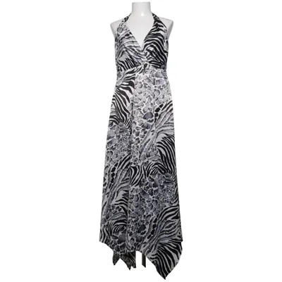 Halterneck dress (Black, White, Gray)
