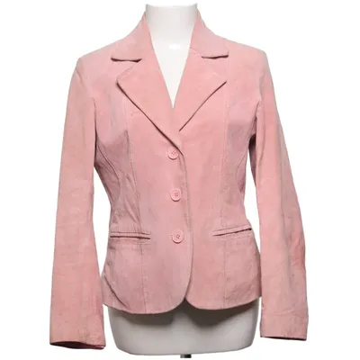 Läderkavaj (Rosa) från A Feeling of Joy Skinn, Polyester