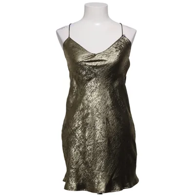 Klänning (Guldfärgad) från Zara Polyester