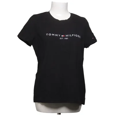 T-shirt (Zwart) van Tommy Hilfiger Katoen