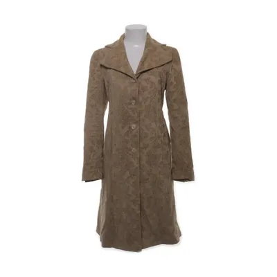 Frakke (Beige) fra Sisley Acetat, Bomuld, Viscose