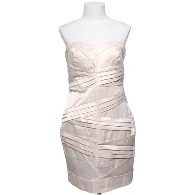 Cocktailkjole (Beige) fra Jane Norman Bomuld, Elastan, Polyester